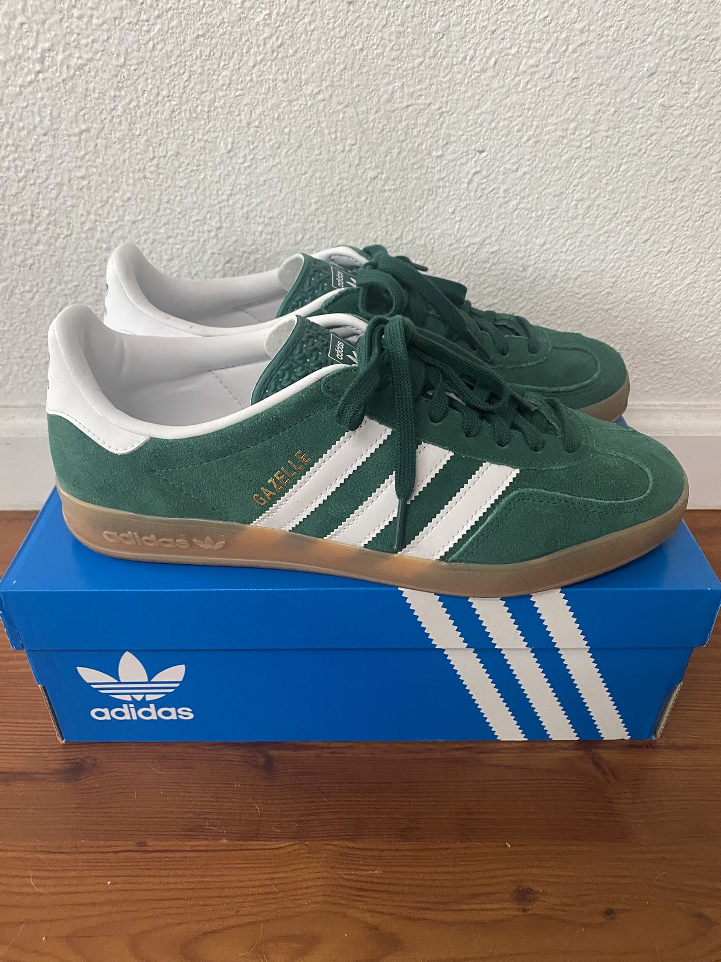Adidas Gazelle Green Size 9.5