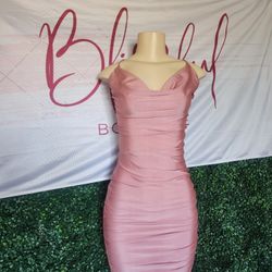 Strappy Pink Dress 