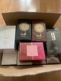 Mixed Box of perfume, 19 perfumes, AS IS