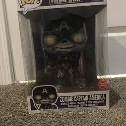 JUMBO FUNKO POP: Zombie Captain America 