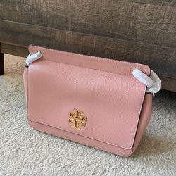 Tory Burch Bag Pink Moon With Gold Hardware New With Tags