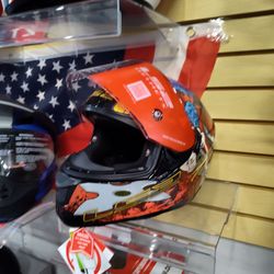 LS2 Ninja motorcycle helmet brand new special summer DL size large only $129