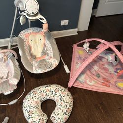Newborn Girl Activity Gear