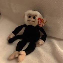 TY Beanie Baby Mooch The Monkey