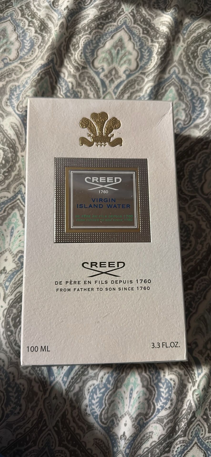 Creed Virgin Island Water 100ml Brand New sealed