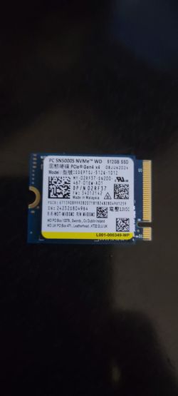 Several NVMe drives