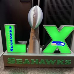 Seahawks 2026 Victory Light Box