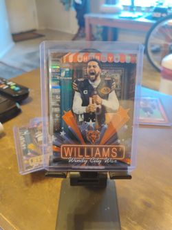 Bowman Chrome Caleb Williams' Windy City Wax Bears Card