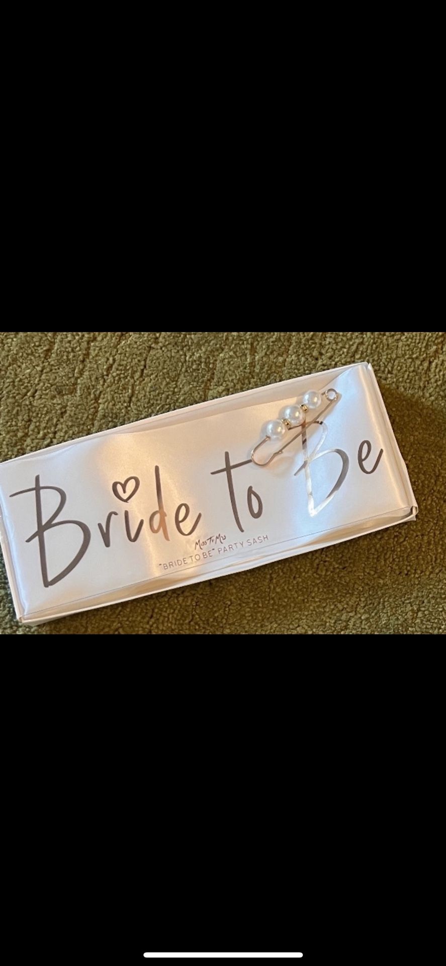 Bride To Be Sash