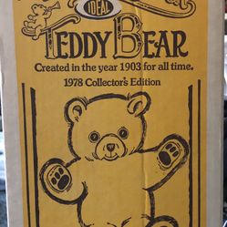 The Original Teddy Bear