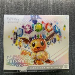 Prismatic Evolutions Elite Trainer Box 