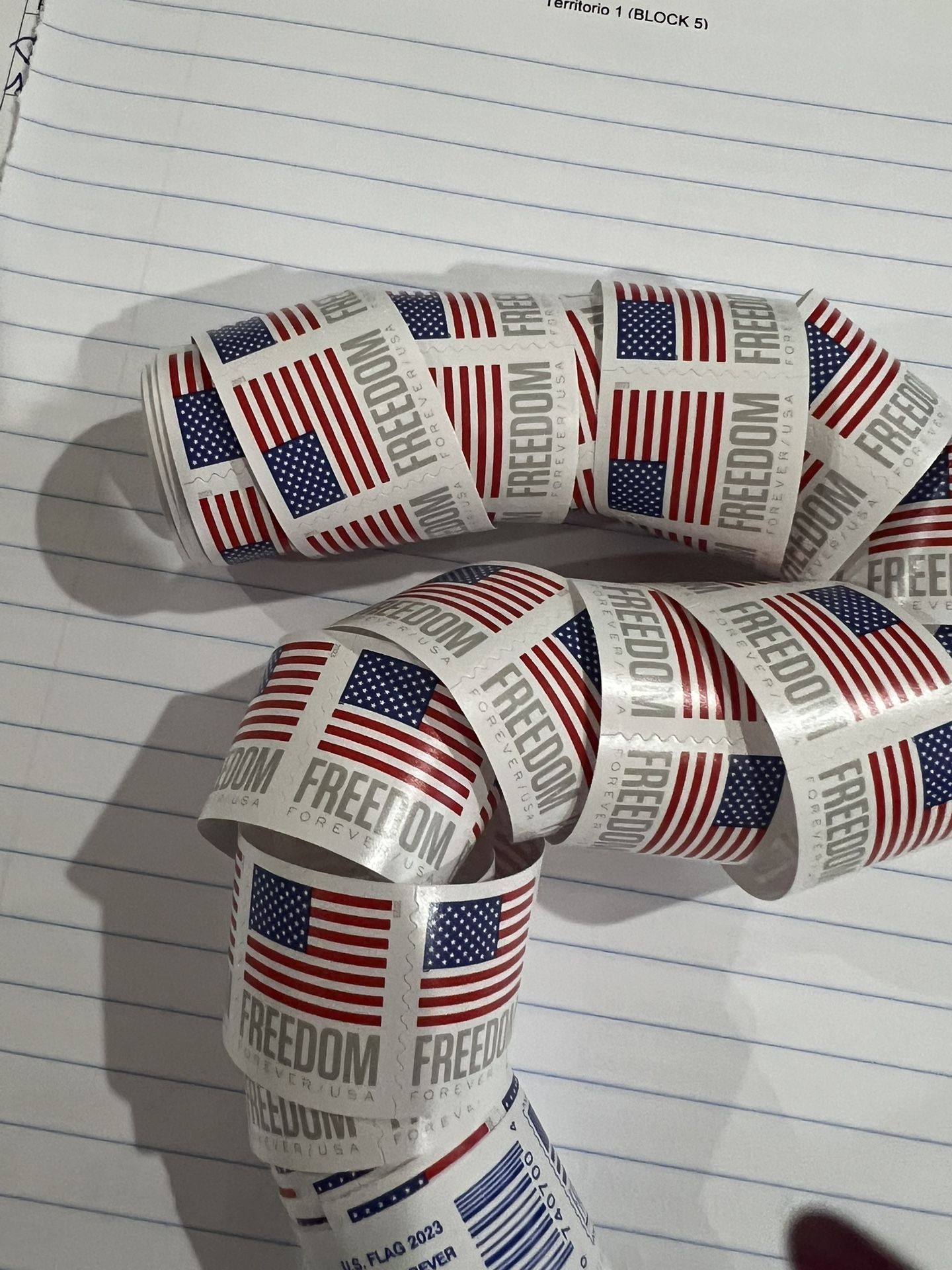 Forever Stamps 100 Stamps In A Roll 