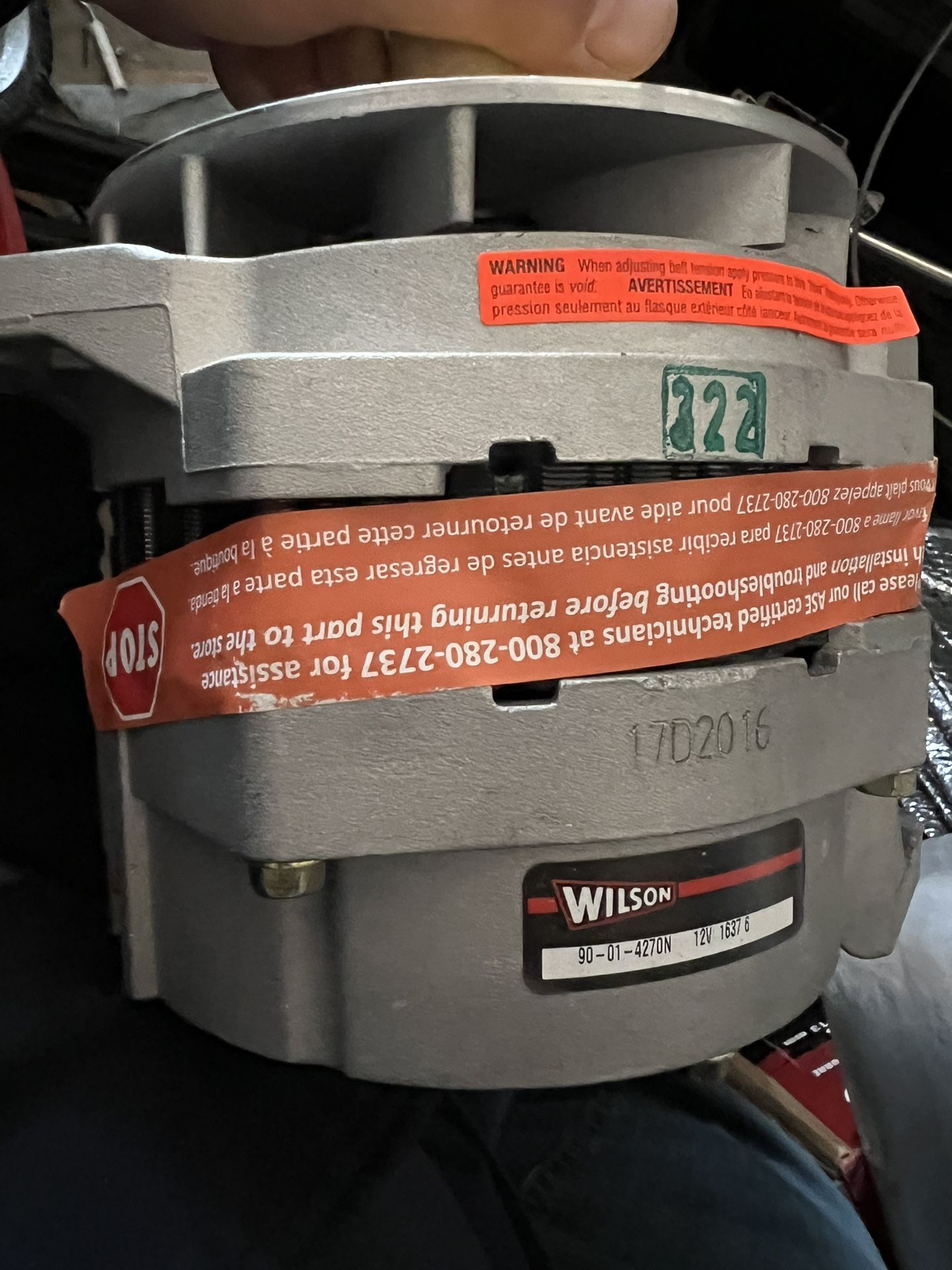 Wilson New Alternator 90-01-4270N