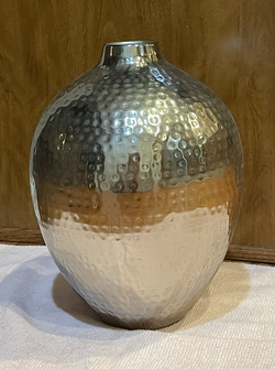 West Elm Metal Vase