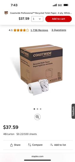 Toilet Paper And Tissue