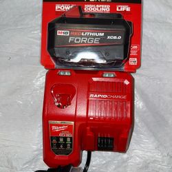 New Milwaukee 8.0 Battery and Rapid Charger