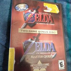 Legend of Zelda: Ocarina of Time with Master Quest - Nintendo GameCube Used  