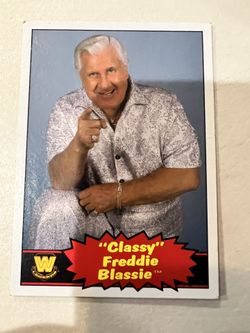 2012 Topps Heritage WWE #69 Classy Freddie Blassie
