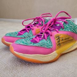 Nike KD 16 "All-Star ASW Easy" Men's size 10.5 pink colorful basketball shoes sneakers