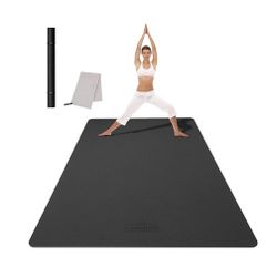 $60 CAMBIVO LARGE 6 × 4 FT EXTRA WIDE YOGA MAT