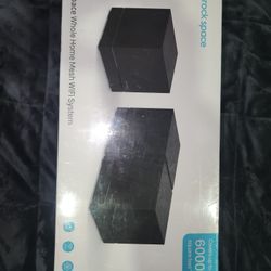 Rock Space Whole Home Mesh Wifi System, Black 