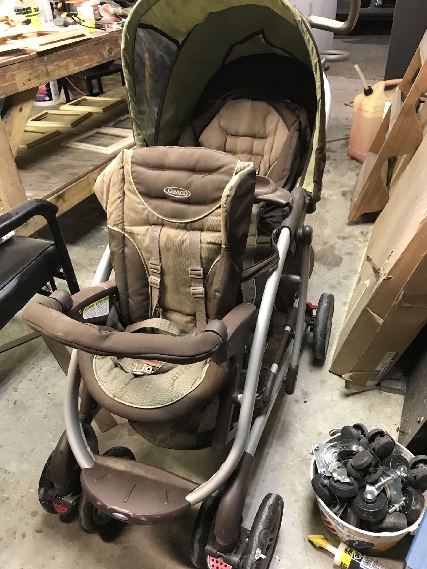 Graco double stroller