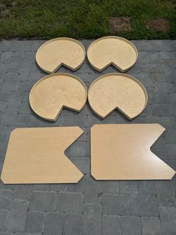 6 Piece Lazy Susan Shelving