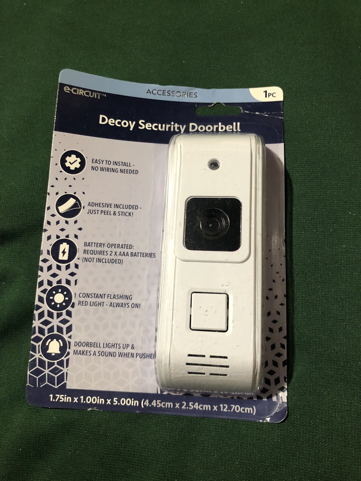 Fake Security Doorbell Camera