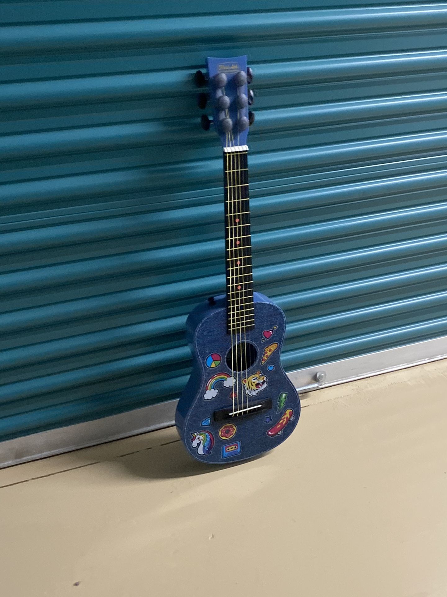 Blue Kid’s Guitar