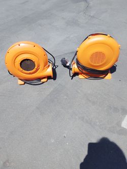 Three commercial blowers new