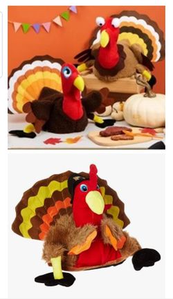 NEW- Spooktacular Turkey Hat - 2 Hats Included