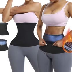 Sauna Waist Trainer Slimming Belt (S/M)
