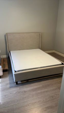 Living Spaces Queen bed frame