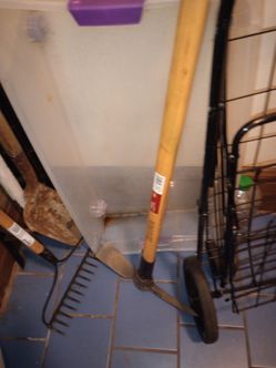 Rake pick ace shovel garden tool
