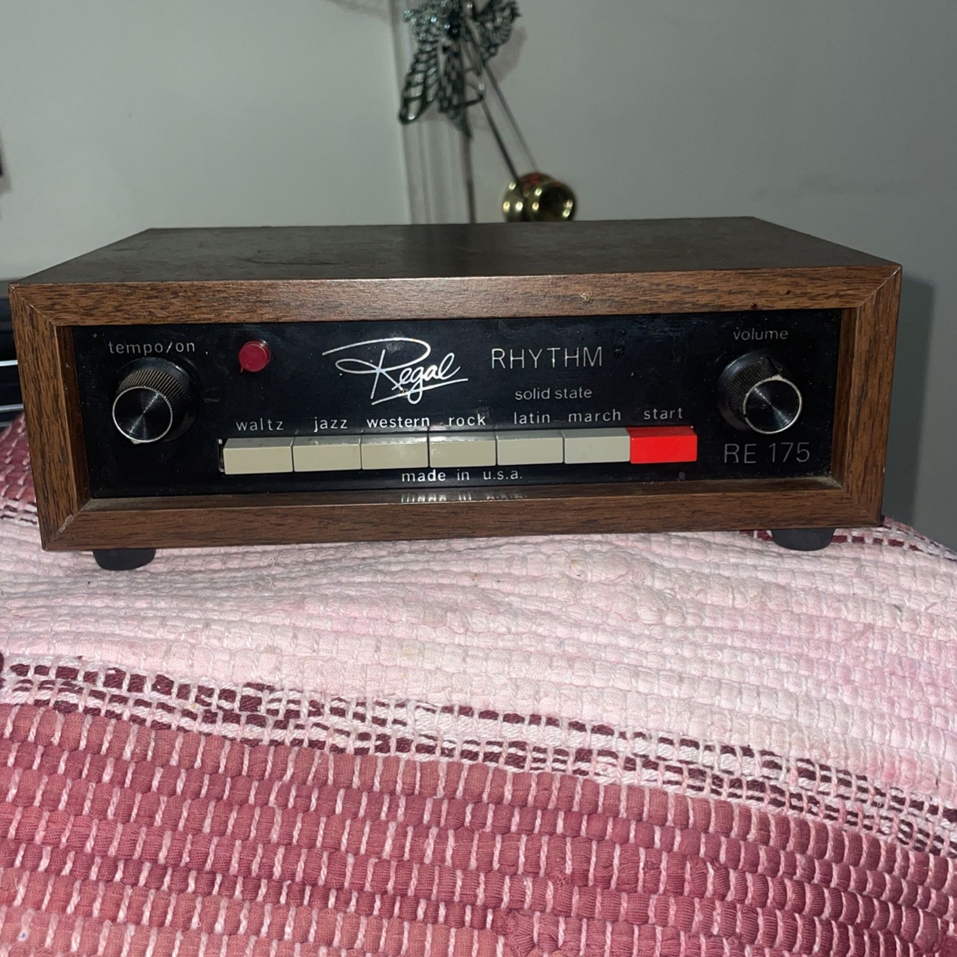 Awesome Vintage Regal Rhythm Beat Box
