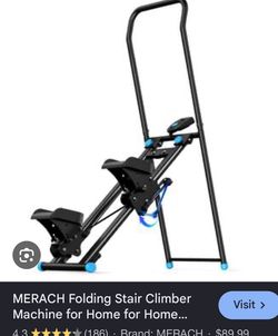 MERACH Folding Stair Climber Machine