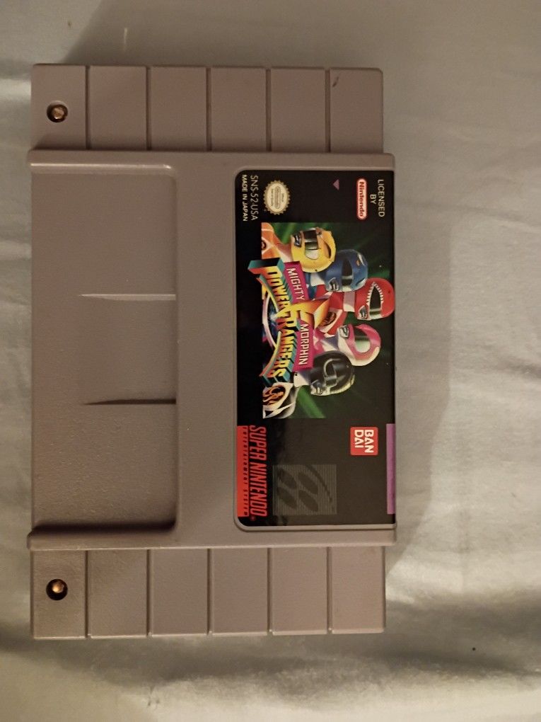 Super Nintendo Game
