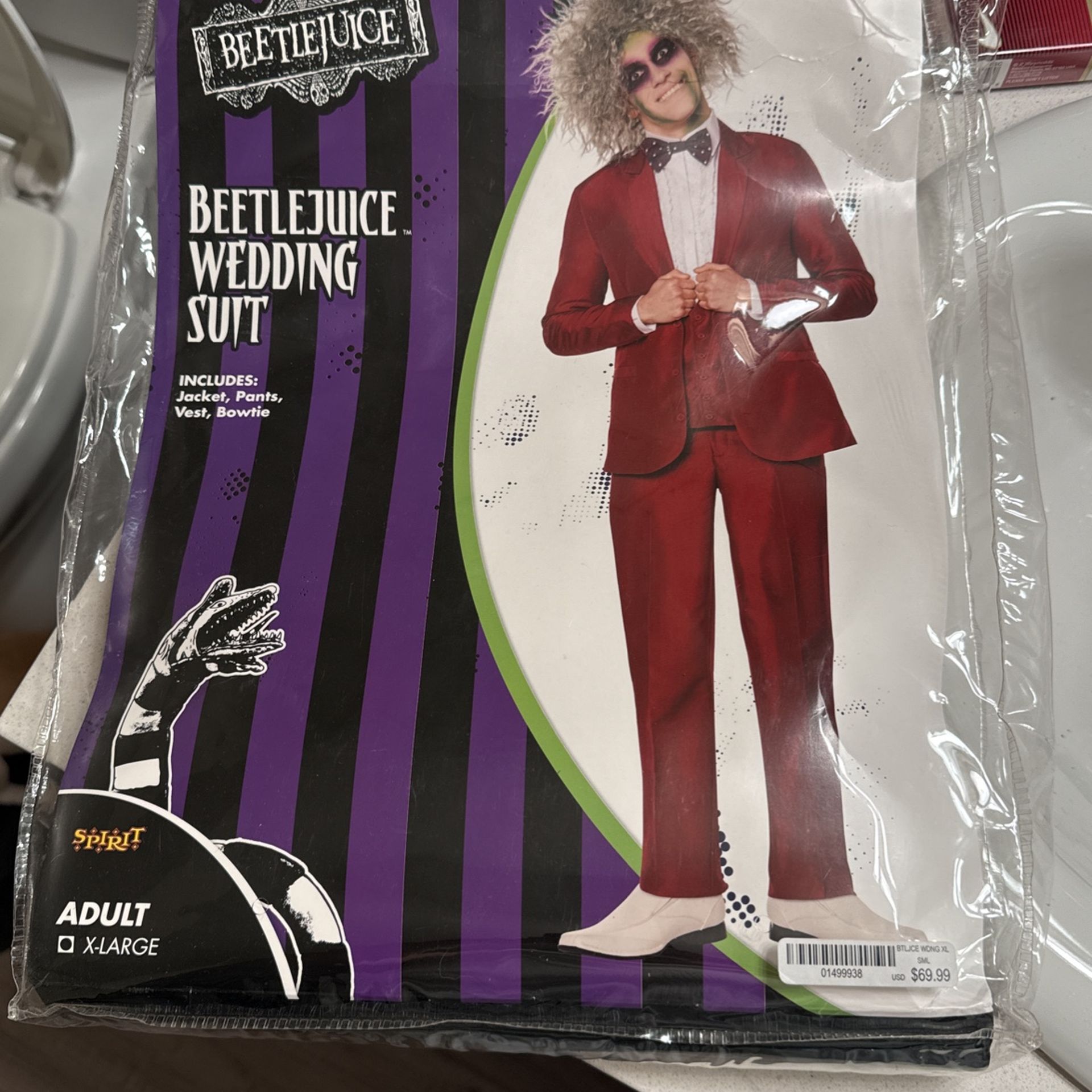 Beetlejuice Wedding Suit