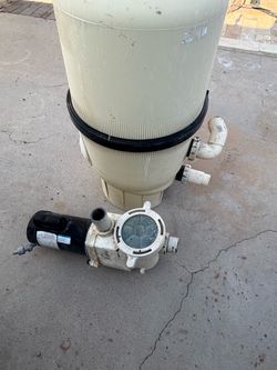 Filter and pump