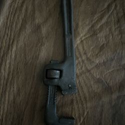 Vintage Steel Pipe Wrench 