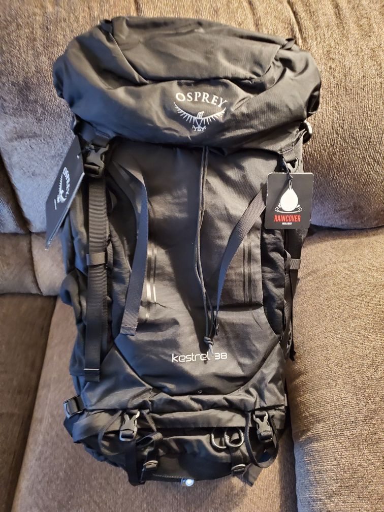 Osprey Kestrel 38L Hiking Backpack.
