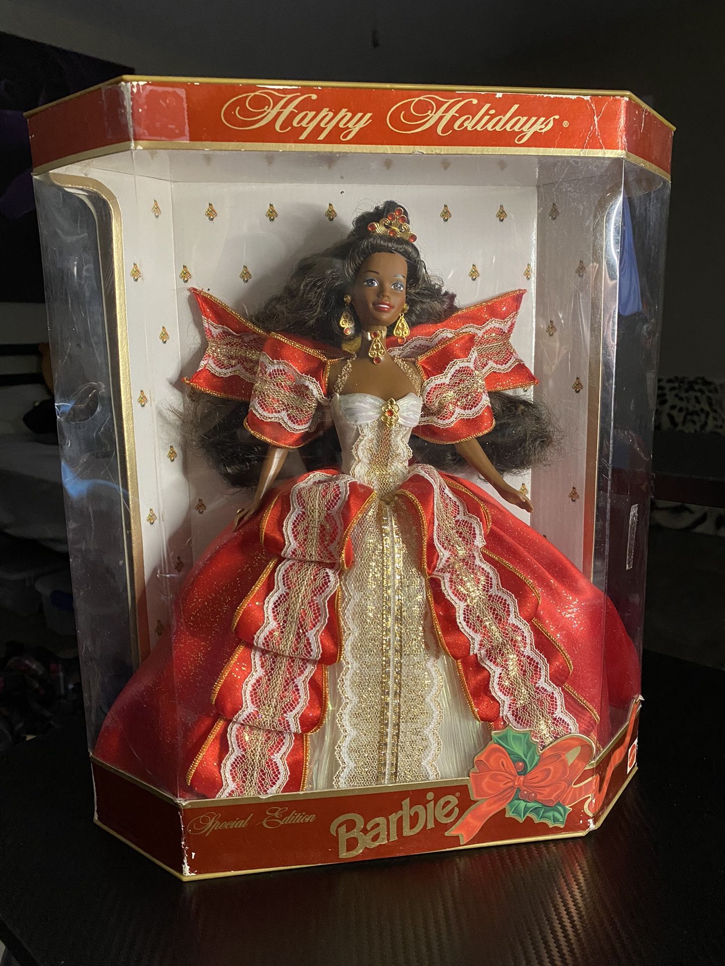 1997 10th Anniversary Happy Holidays Special Edition Barbie Collector