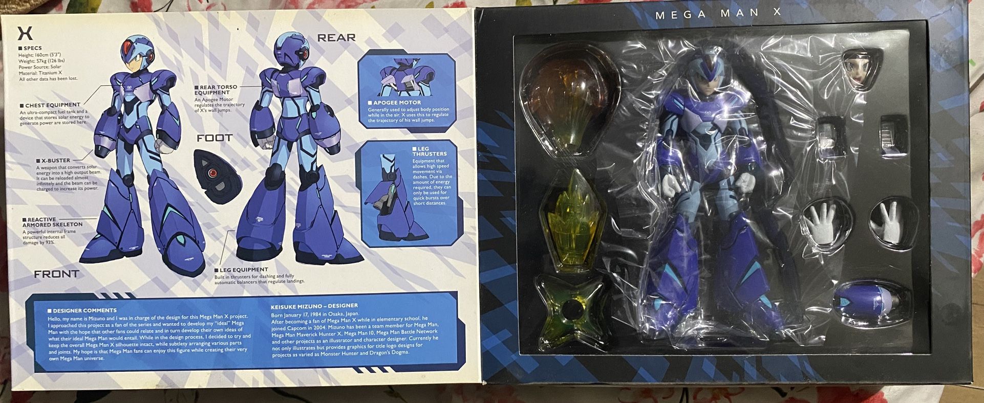 MEGAMAN X Figure DESIGNER SERIES