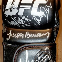 100% AUTHENTIC UFC Fighting Glove w/ Multiple Autographs