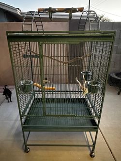 Tall Bird Cage