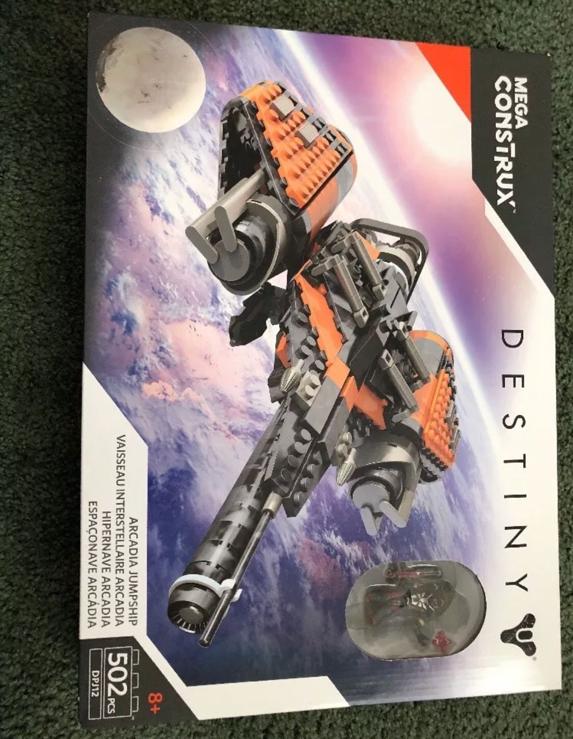 Mega Bloks Destiny Arcadia Jumpship Construction Set