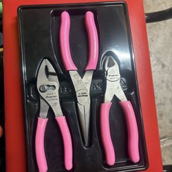 Snap on plier set