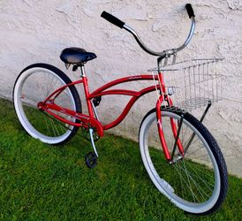 Classic Firmstrong 26" Beach Cruiser bike bicicleta basket