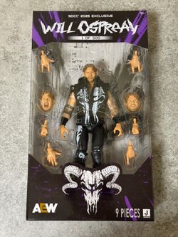 Will Ospreay AEW Jazwares Figure SDCC 1 of 500 RARE - NEW IN HAND
