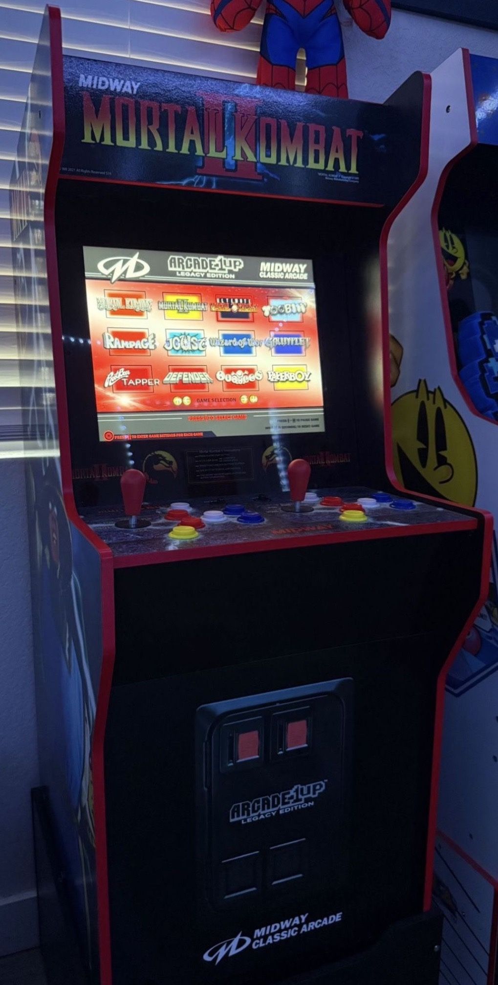 Mortal Kombat II Legacy Edition Arcade 1 Up 12-1 $300 OBO